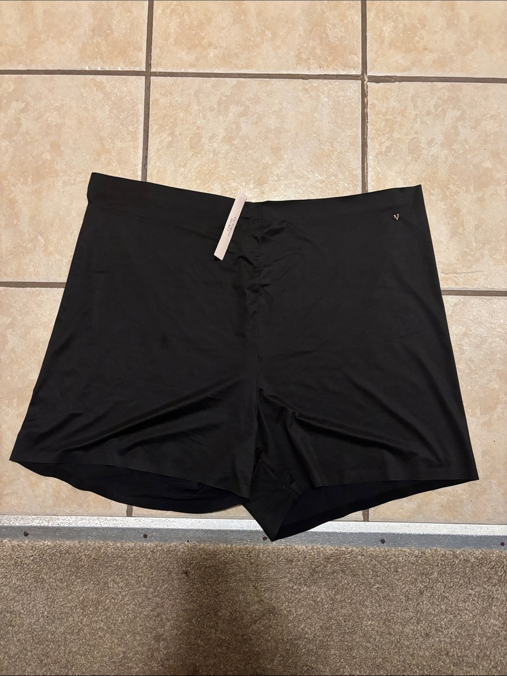 Victoria's Secret Black Seamless Lounge Shorts